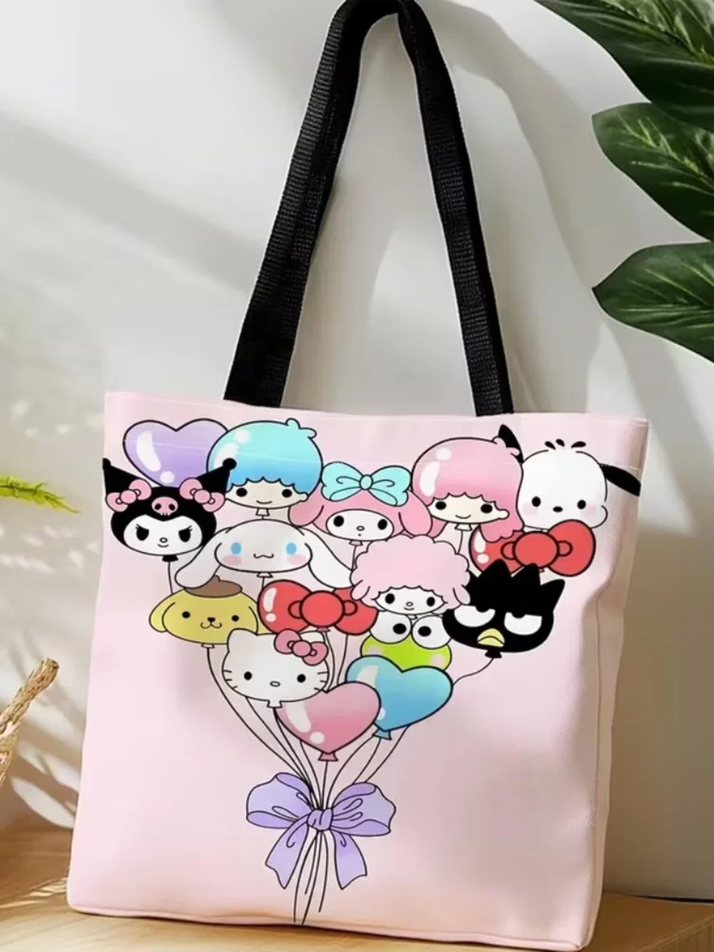 HELLO‎ KITTY “Kitty Bouquet” Pink/Lavender Tote Bag (BRAND-NEW & SUPER CUTE!)